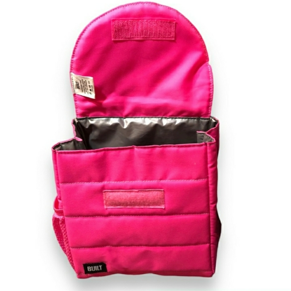 BUILT Puffer Insulated Reusable Polyester Lunch Bag - Picture 4 of 10